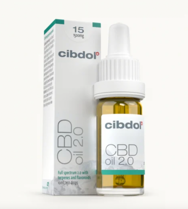 Huile au CBD 2.0 CIBDOL 15% (1500 mg)