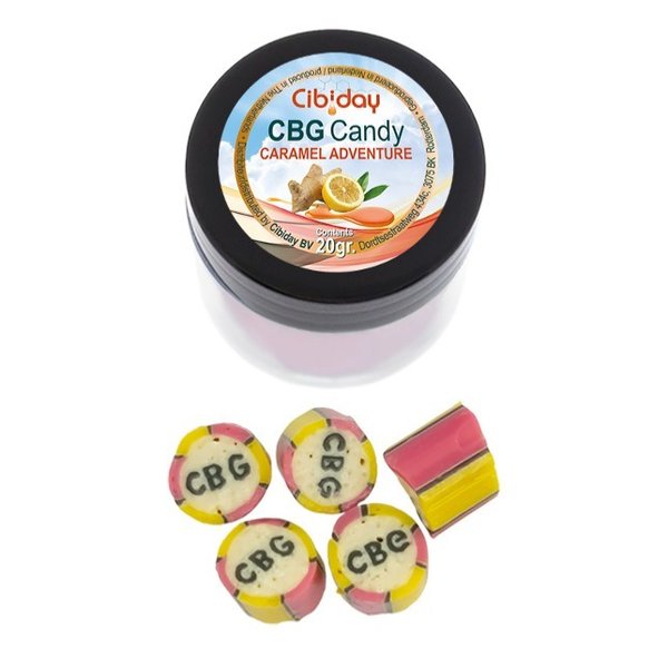 Bonbons CBG CIBIDAY "Caramel" 4mg