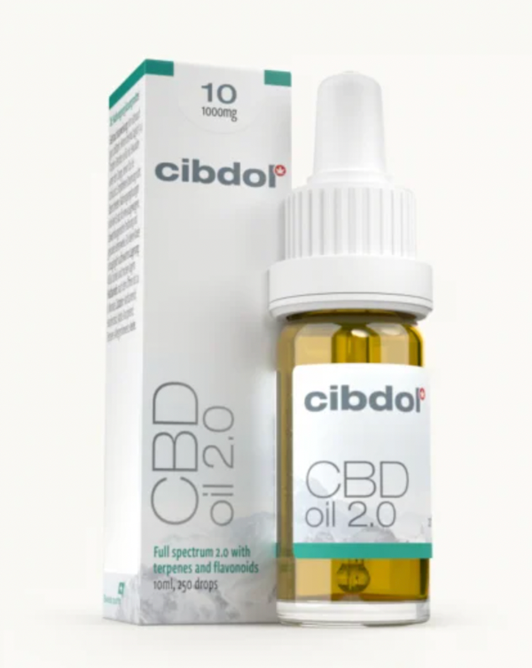Huile au CBD 2.0 CIBDOL 10% (1 000 mg)